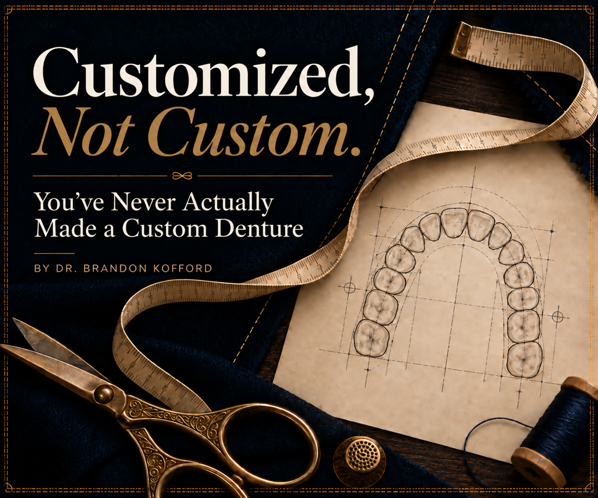 Customized, Not Custom
