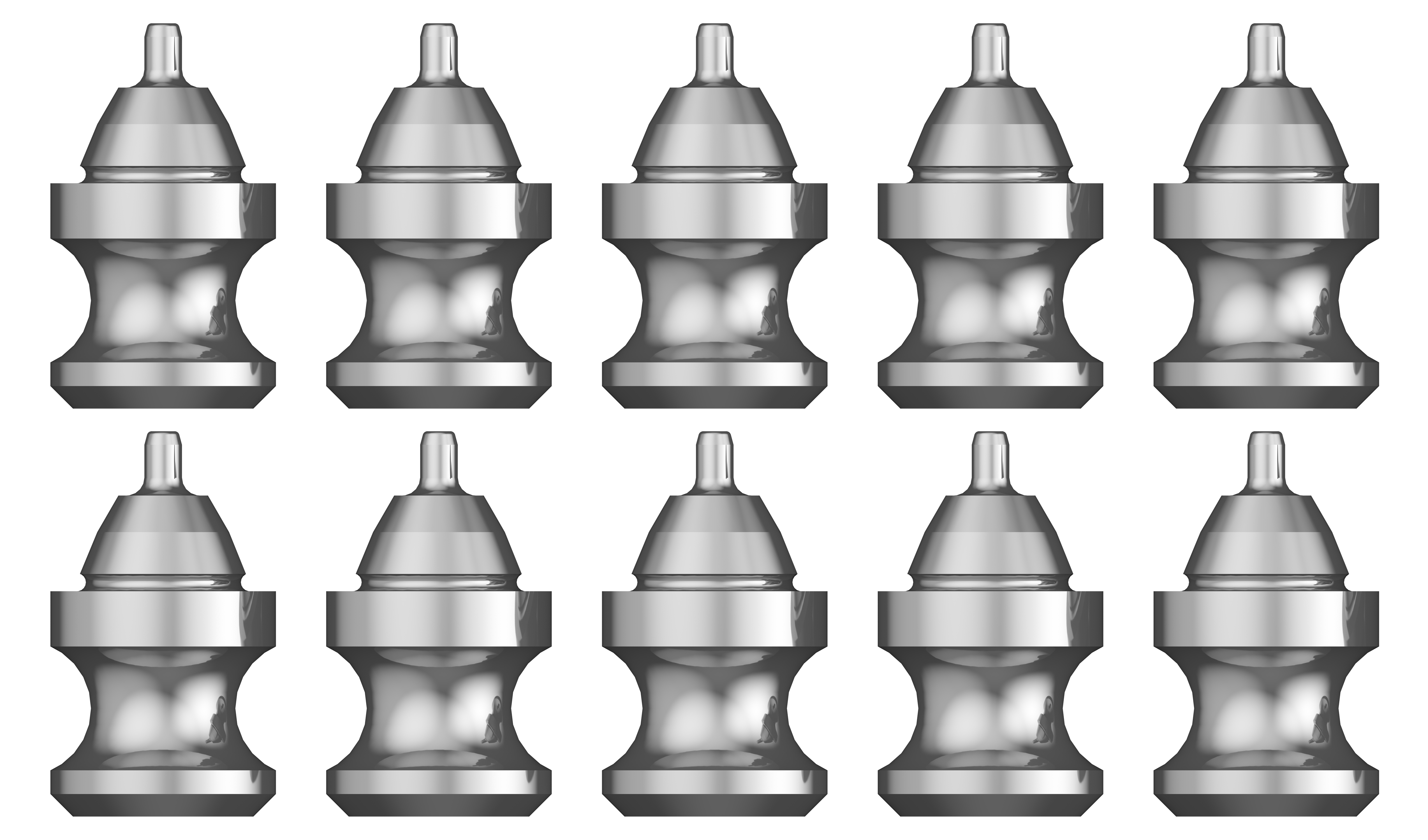 Ten Smart On X Protective Plugs